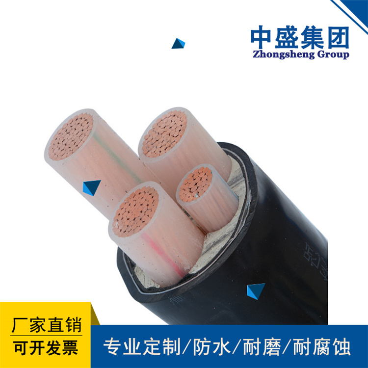 中盛電纜防鼠蟻電力電纜FSY-YJV 4*25+1*16