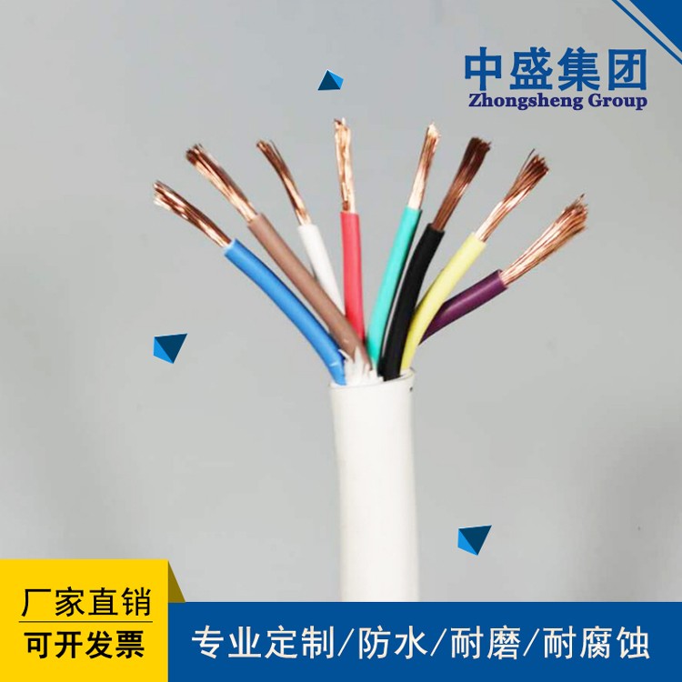 Flexible sheath cable RVV